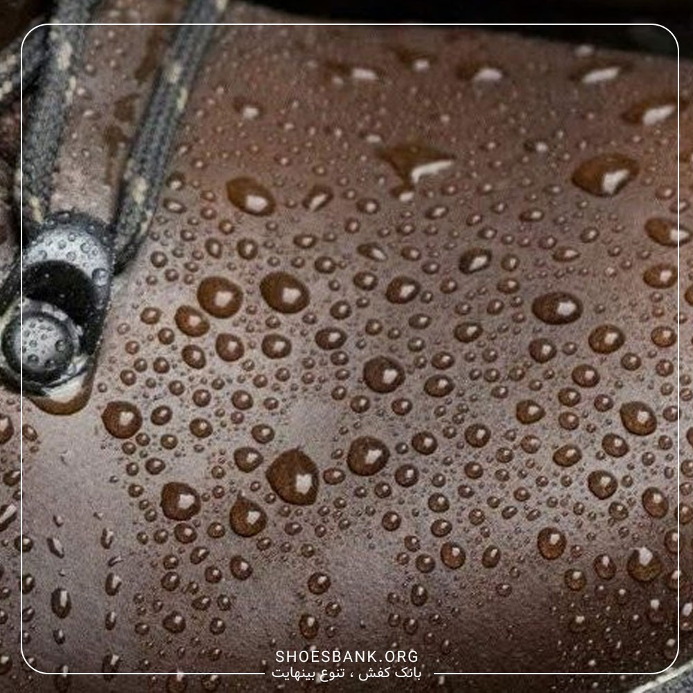 نفوذ پذیری آب در کفش چرم